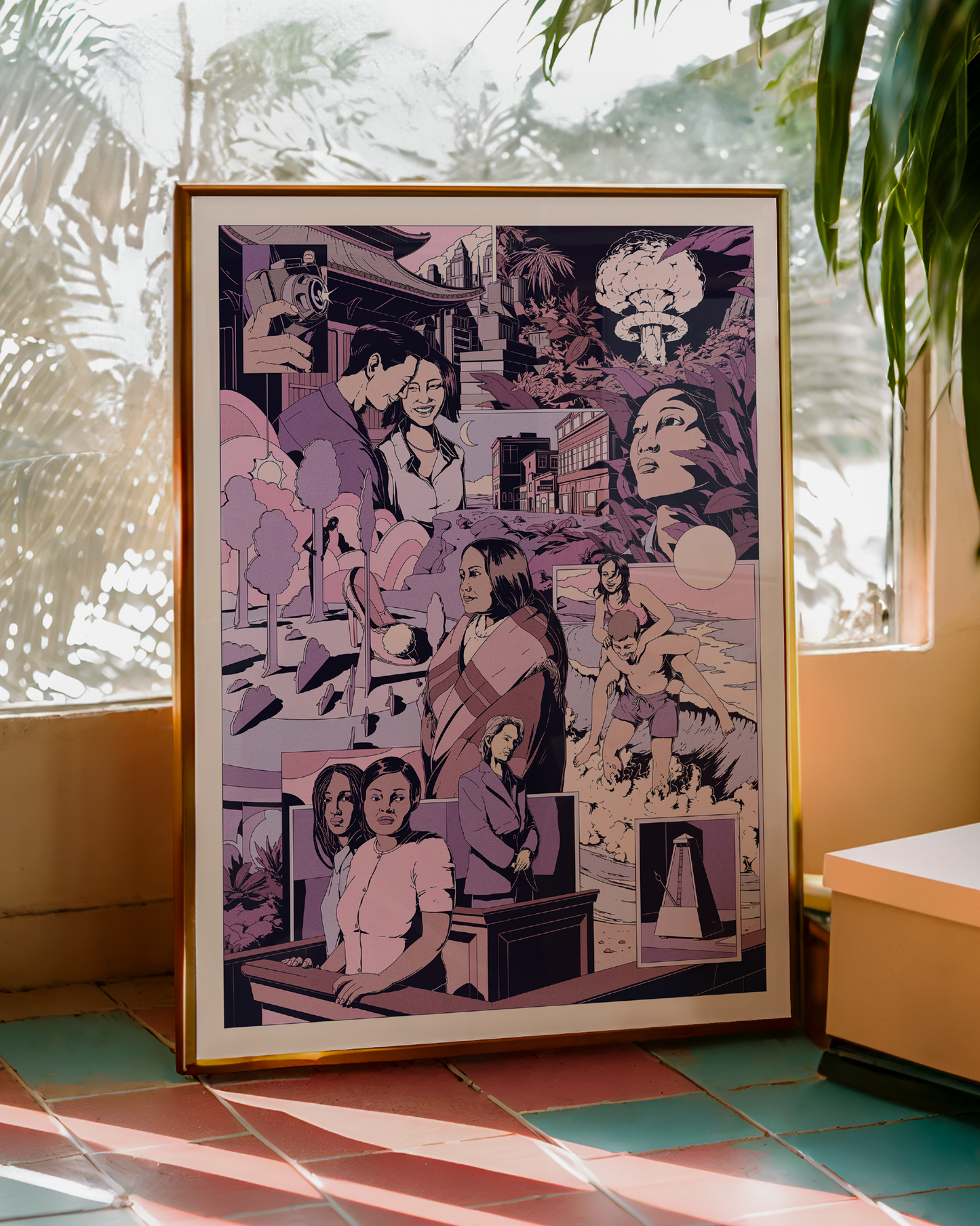 Jaarposter 2023: Cineville x Micha Huigen