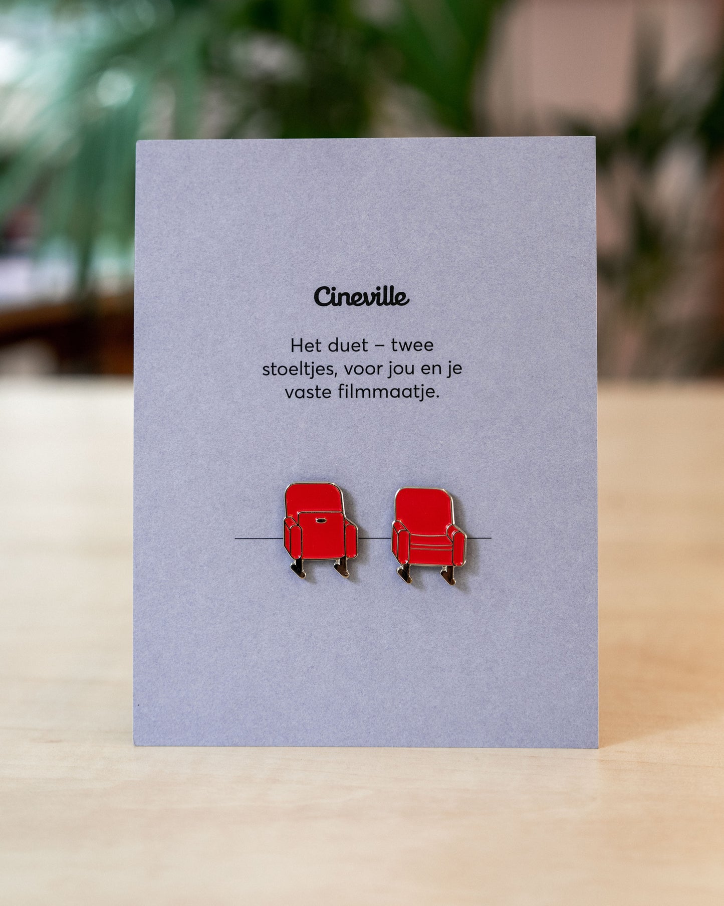 Pins: Cineville-stoeltjes