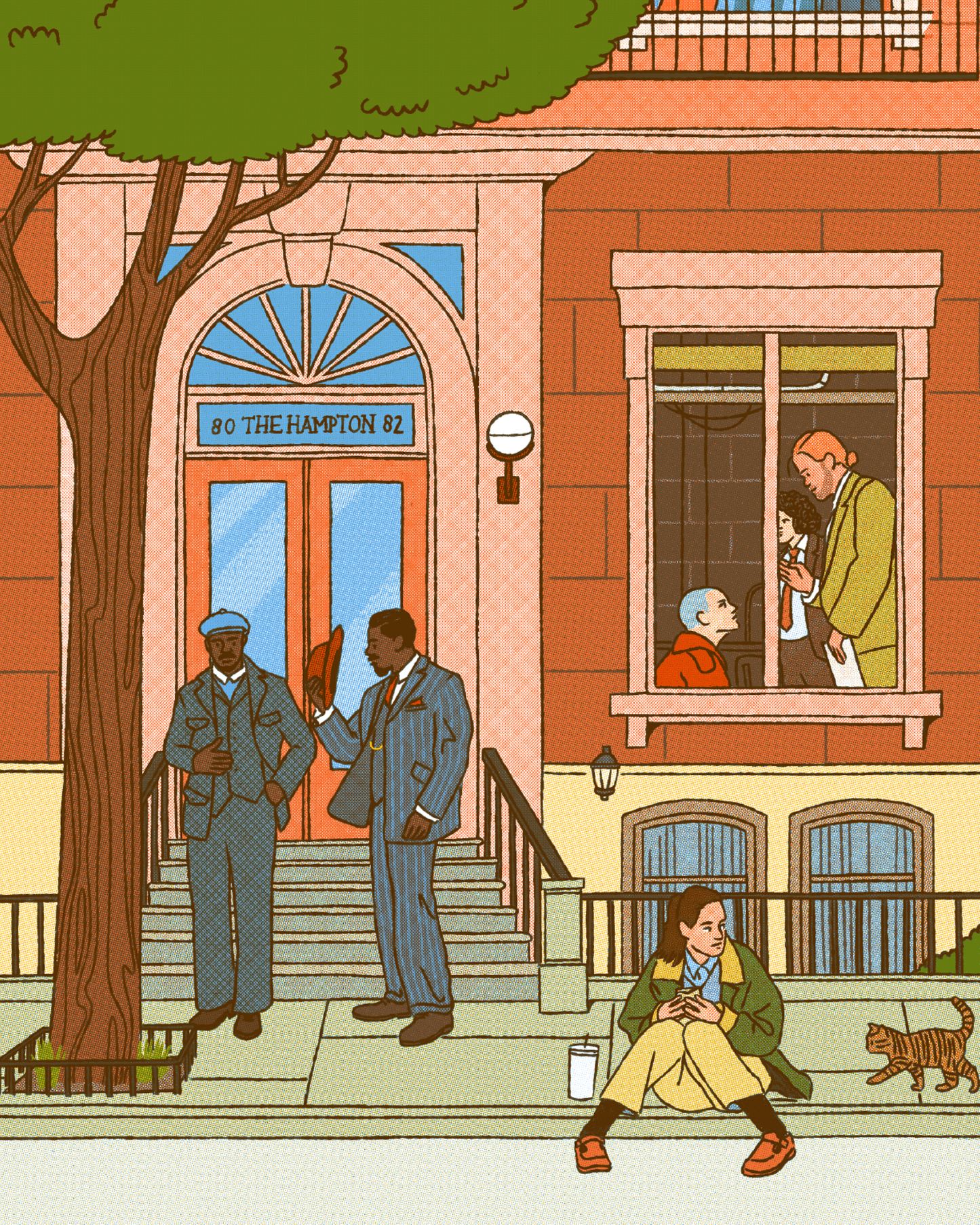 Jaarposter 2025: Cineville x Maaike Canne