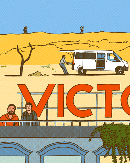 Jaarposter 2025: Cineville x Maaike Canne