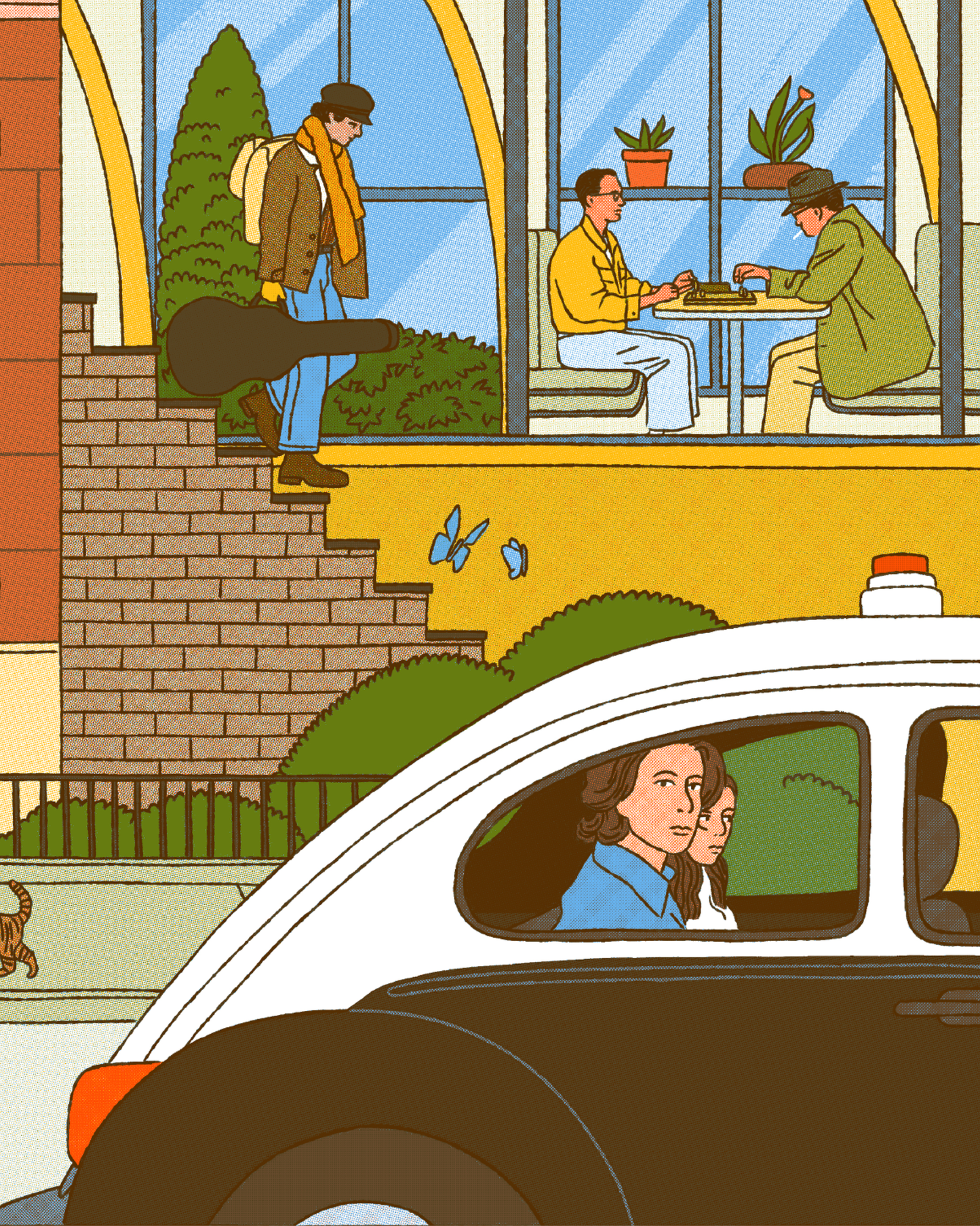 Jaarposter 2025: Cineville x Maaike Canne